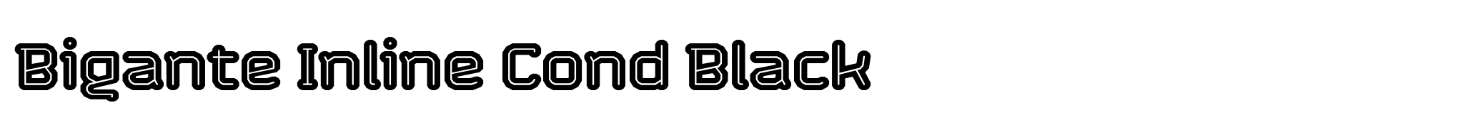 Bigante Inline Cond Black image